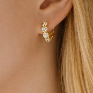 “Lulu” Luxe Gold Hoops